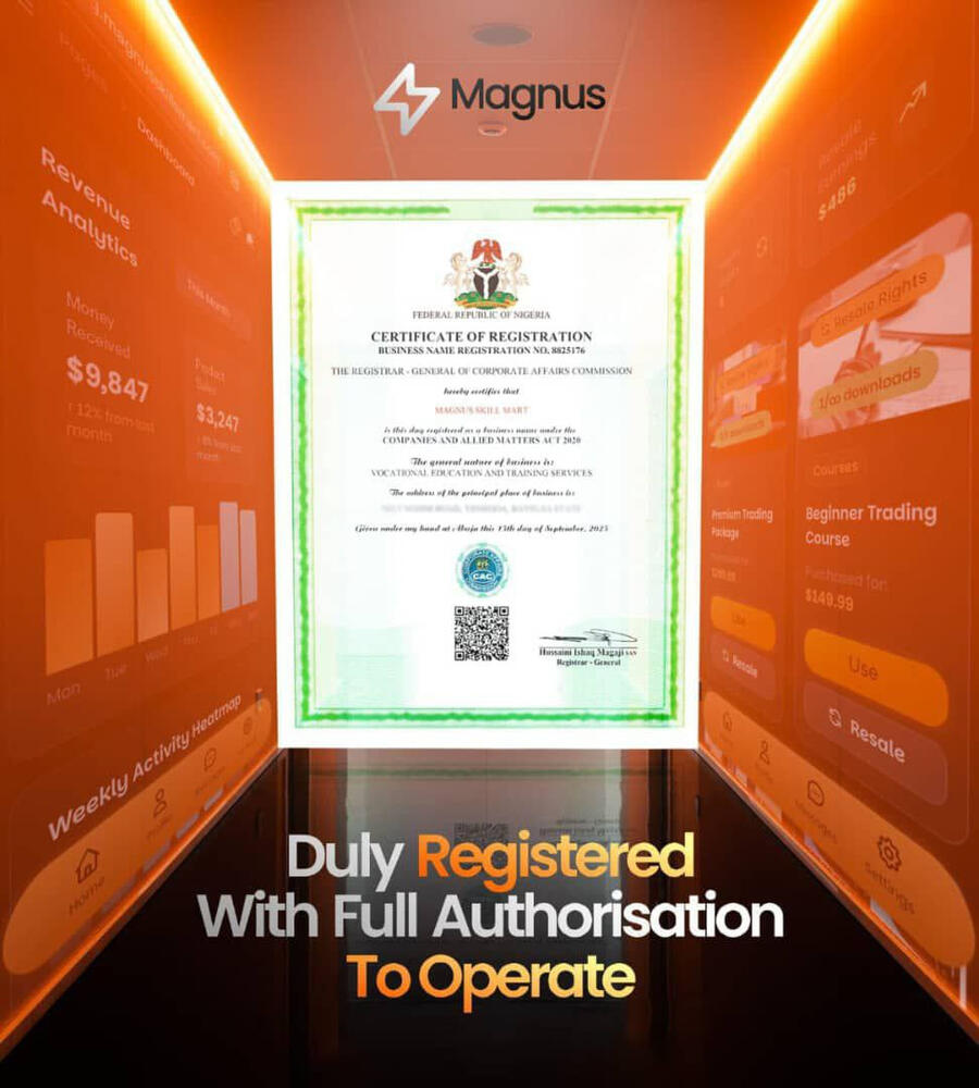 WorkWave is fully verified and registered with the Corporate Affairs Commission (CAC) You're partnering with a legally recognized and trusted company